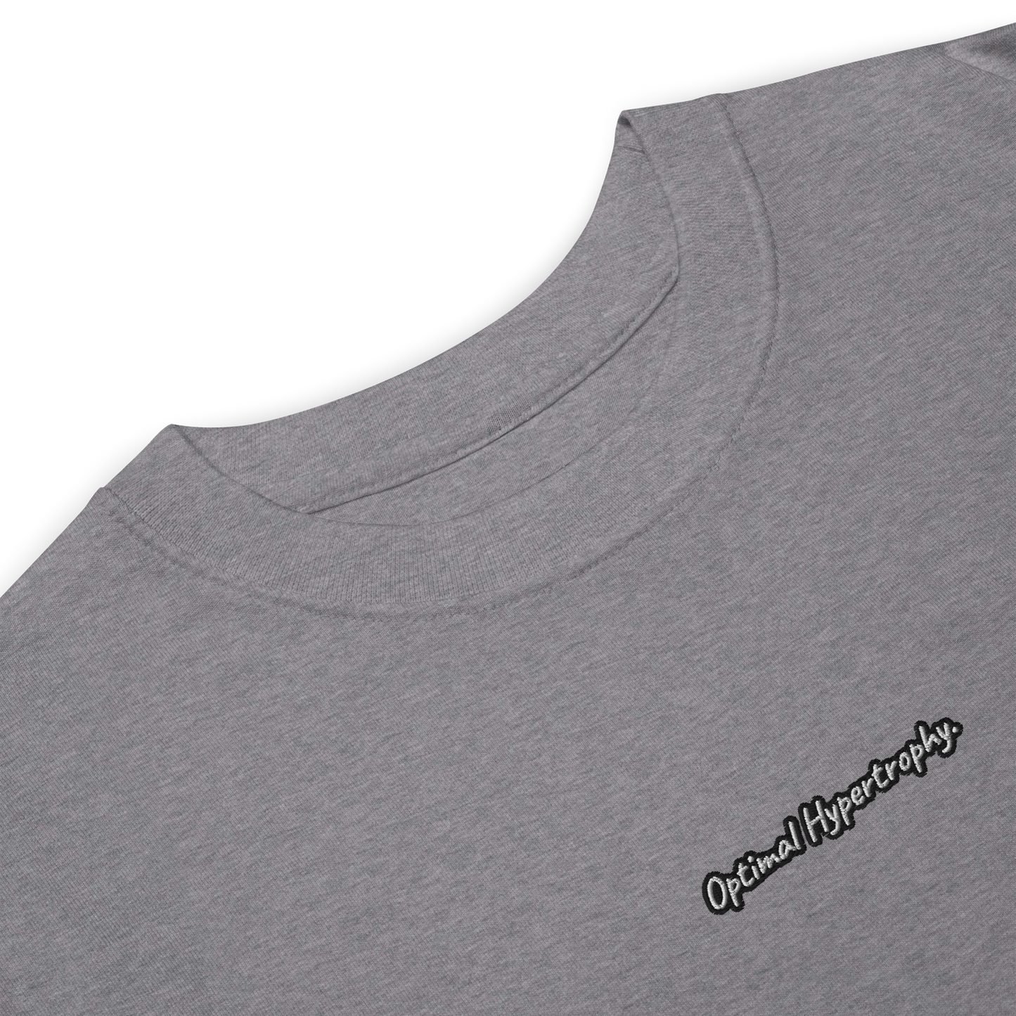 Optimal Hypertrophy. Stitched Heavyweight Fitted Tee