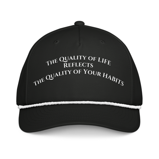 Quality Of Your Life Rope Cap