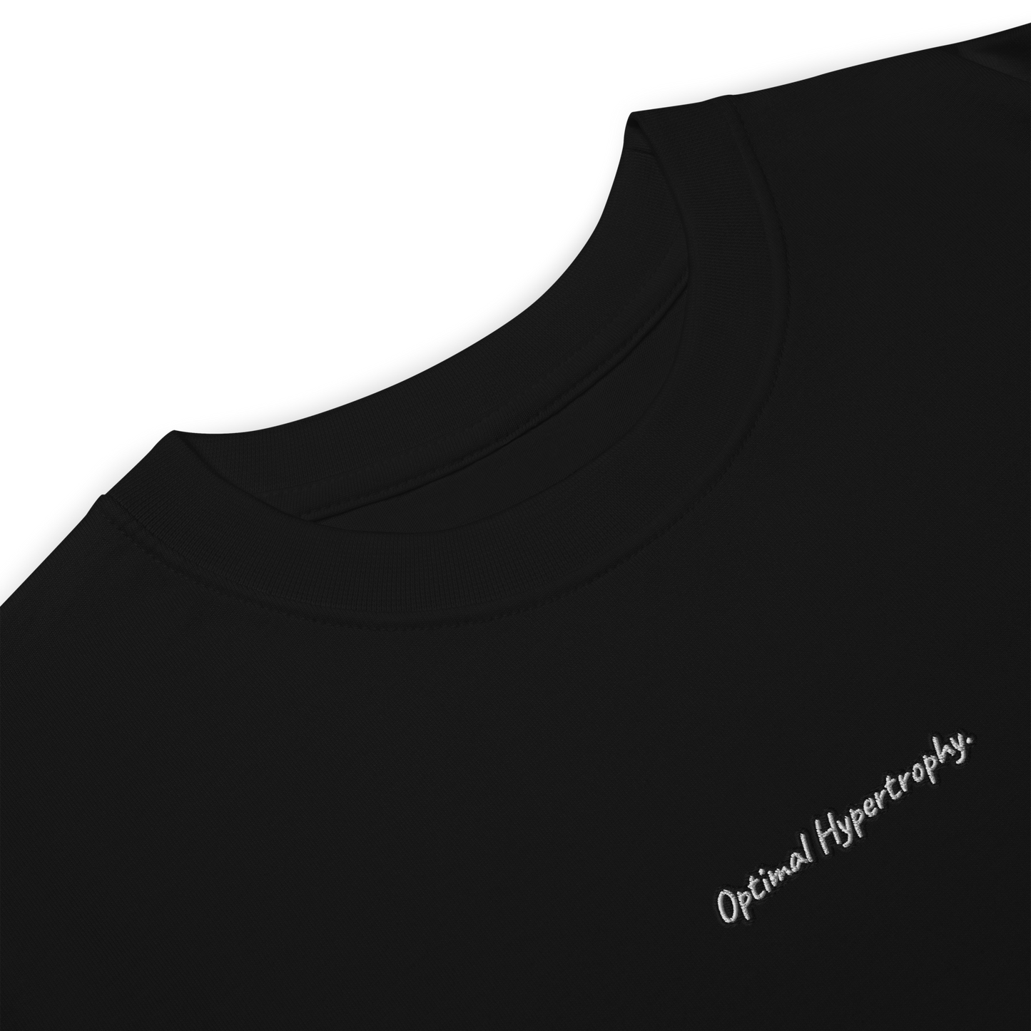 Optimal Hypertrophy. Stitched Heavyweight Fitted Tee